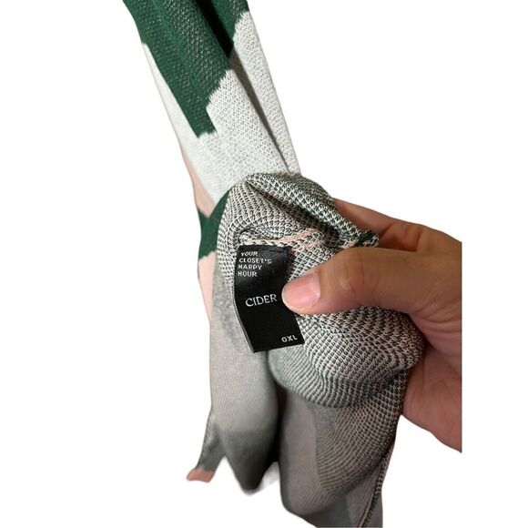 Cider Contrasting Knit Cami Midi Dress Size XL - Picture 4 of 5